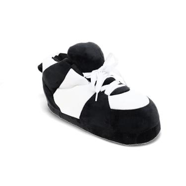 Imagem de HAPPYFEET SLIPPERS chinelos de pés felizes chinelos padrão para homens, mulheres e crianças - como visto no tanque de tubarões - chinelos elegantes e grandes para mulheres com solas de borra