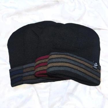 Imagem de Touca de Lã Forrada Masculino Toucas Frio Inverno Várias Cores - Gener
