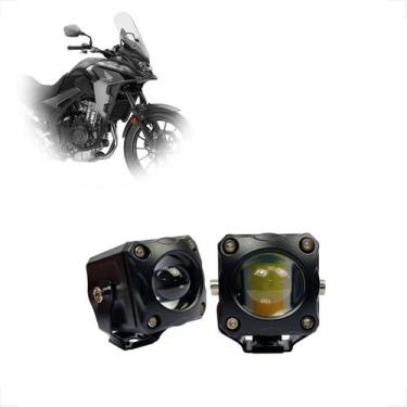 Imagem de Kit Farol Milha F-13 Mini Honda CB 500X 2014 2015 2016 2017 2018 2019 