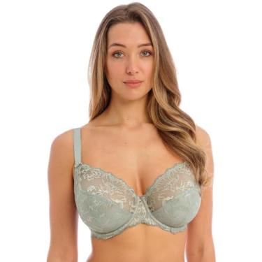 Imagem de Fantasie Sutiã feminino Aubree com aro e suporte lateral, Verde vintage, 32G