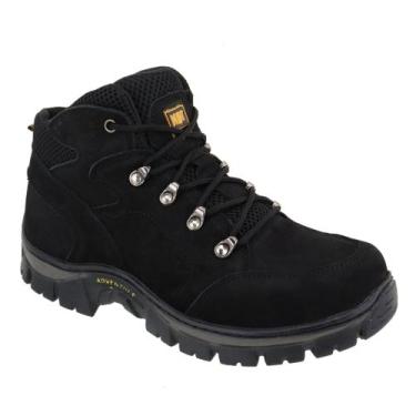 Imagem de Bota Masculina Couro Nobuck Adventure Tenis Preto - Ketter Boots, Pret