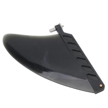 Imagem de Surfboard Fin Control Estabilidade Surfboard Fin Cauda TPU Material Lightweight Impact Prova A Melhorar o Design Estético para Longboard (BLACK)
