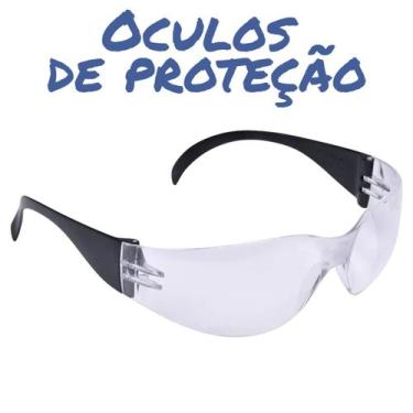 Imagem de Kits Óculos de Proteção Epi Segurança Incolor Transparente - Carbograf