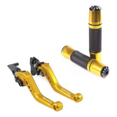 Imagem de Kit Manete Manopla Nx 200 400 Falcon Bros Tornado Sahara Xre - Stark R