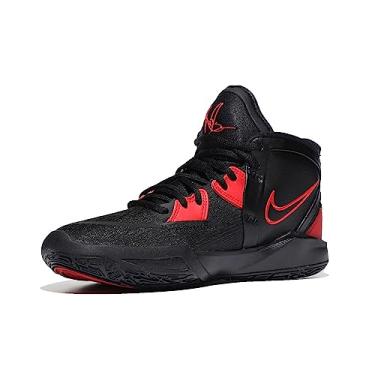 Imagem de Nike Big Kid's Kyrie Infinity Branco/Ferro Cinza-Claro Marinho (DD0334 102), Preto/branco/vermelho universitário, 7 Big Kid