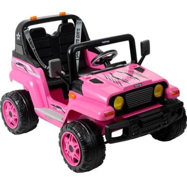 Imagem de Carro Eletrico Jipe Peg Perego Ranger 538 Off Road 12v Rosa - Peg-Pére