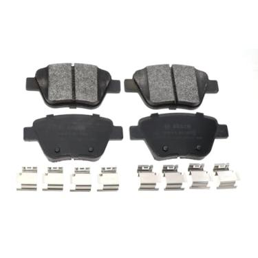 Imagem de BOSCH BP1456 QuietCast Premium Conjunto de pastilhas de freio a disco semimetálico - Compatível com Audi A3, A3 Quattro, A4; Volkswagen Beetle, Eos, Golf, GTI, Jetta, Passat; TRASEIRA