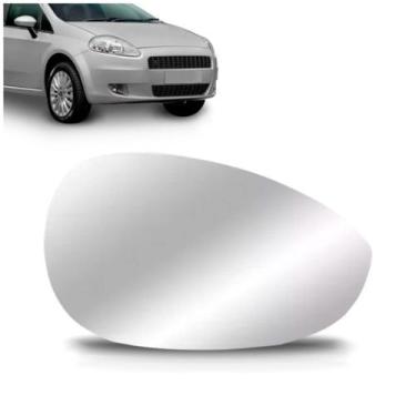 Imagem de Lente Retrovisor Punto 2007 a 2017 - SP ACESSÓRIOS, Esquerdo