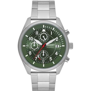 Imagem de Relógio Orient Solartech Cronógrafo Verde Militar Troca