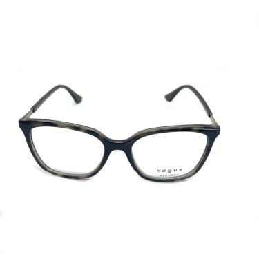 Imagem de Óculos de Grau Feminino Vogue Havana - Acetato 53mmx44mm