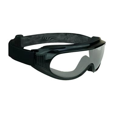 Imagem de Óculos de Sol de moto com lente transparente de policarbonato para homens e mulheres com estojo de limpeza de microfibra XG Thunder Fit Over Goggles 'Bikershades Motorcycle Safety Fit Over Goggles Protective Cover Eye Glasses Clear Lens Skiing Biking Outdoor Sport Night Riding Unisex