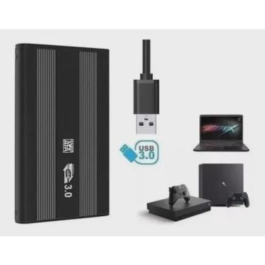 Imagem de Hd Externo Portátil Slim 120gb E Cabo Usb 3.0 Oferta Promoção!