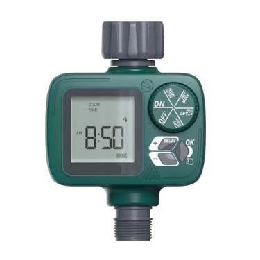 Imagem de Temporizador de irrigação, temporizador de água programável para mangueira de jardim