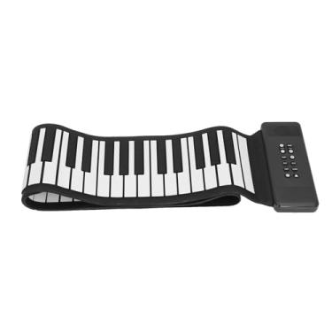 Imagem de Piano de Enrolar Com Teclado, 88 Teclas, Piano de Rolo Manual Com Alto-falantes, 128 Tons para Ambientes de Ensino Em Sala de Aula e Em Grupo