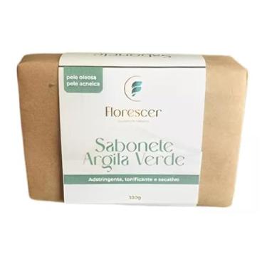 Imagem de Sabonete de Argila Verde - Anti Inflamatório Cicatrizante Hidratante / 100% Natural