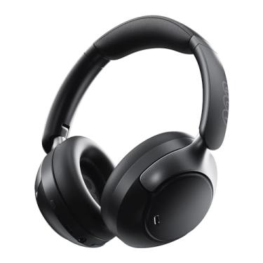 Imagem de QCY H3 PRO ANC Fone de Ouvido Bluetooth, Headphone ANC Adaptáveis, Cancelamento Ativo de Ruído de 50 dB, Áudio sem fio de Alta Resolução LDAC, 55 Horas de Reprodução, Preto (H3PRO-BLACK)