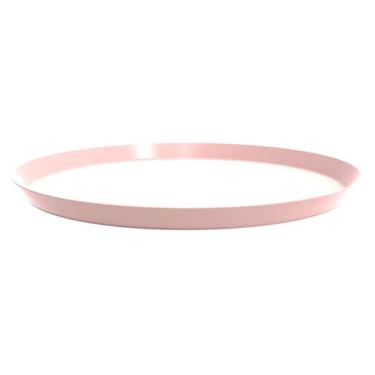 Imagem de Bandeja Redonda 34cm Servir Rosa Himalaia Bubble Crippa Bar Restaurante