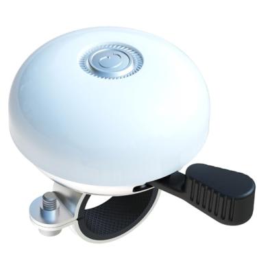 Imagem de Greallthy Sino de bicicleta clássico sino de bicicleta para cruzeiro de praia anel de bicicleta sino com sinos de som alto para guidão de bicicleta de montanha de estrada adultos crianças