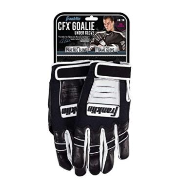 Imagem de Franklin Sports Luvas de goleiro de hóquei - Médio juvenil - Tuukka Rask CFX