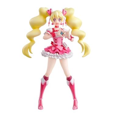Imagem de BANDAI Spirits S.H. Figuarts Fresh Pretty Cure! Cure Peach PreCure Character Designer's Edition, aproximadamente 5,3 polegadas (135 mm), ABS e PVC pré-pintado