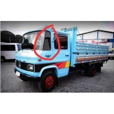 Imagem de Vidro Fixo Lateral Entre Para Brisa E Porta Mb 608 - Cavallaro auto pe