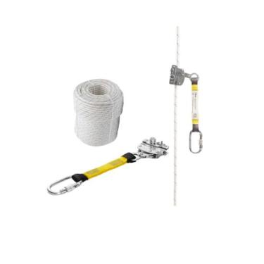 Imagem de Trava quedas para uso em corda 12mm com 20m de corda 12mm - Safe Cinto