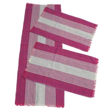 Imagem de Jogo Cozinha Tapete e Passadeira Kit 3 Peças Decoração Luxo