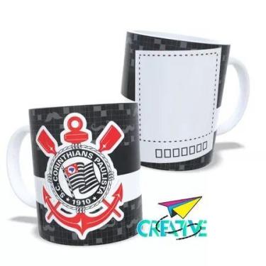 Imagem de Caneca de Cerâmica Times De Futebol Com Foto e Nome Personalizada - lo