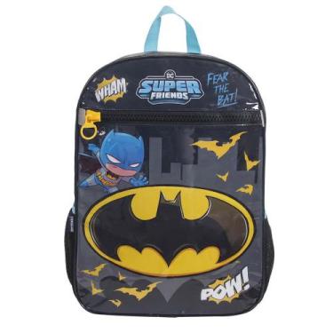 Imagem de Mochila Escolar G Infantil Menino Batman DC Superfriends - DERMIWIL