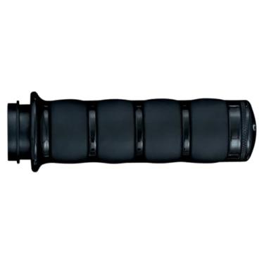 Imagem de Kuryakyn ISO Gloss Black Grips – Preto brilhante