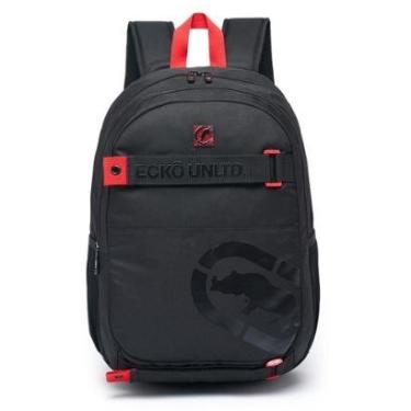 Imagem de Mochila Masculina Ecko Bolsa Notebook Faculdade Trabalho Reforçada-Masculino