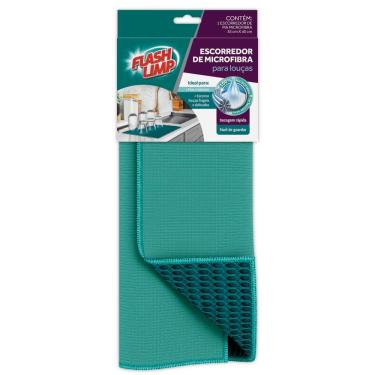 Imagem de Pano Escorredor Microfibra  Flash Limp 35x45 cm