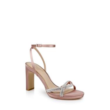 Imagem de Jewel Badgley Mischka Sandália feminina de salto Fila, Blush, 36