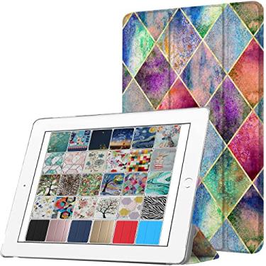 Imagem de DuraSafe Cases Capa traseira transparente para iPad PRO 9,7 polegadas [Pro 9,7 2016] A1673 A1674 MLPX2LL/A MLPW2LL/A MLPY2LL/A MLYJ2LL/A MLYJ2LL/A, fina, leve, protetora, policarbonato, ângulo duplo,