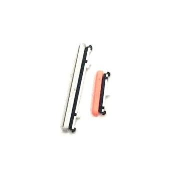 Imagem de Botão liga/desliga + botão de volume botão lateral peça de reparo de substituição para Google Pixel 2XL (branco)