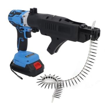 Imagem de YWBL-WH Pistola de Prego Versátil de Perfuração Elétrica para Pregar Preciso Com Comprimento de Parafuso Ajustável e Operação Estável Adequada para Instalação de Armário de Cozinha Em Casa (#1)