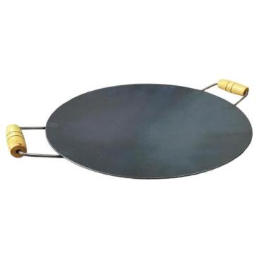 Imagem de Tacho Disco De Arado Aço Carbono 45cm Fundo Rústico Resistente Grandes