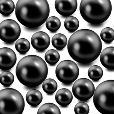 Imagem de Z-synka 120 peças de pérolas flutuantes sem furo e 500 peças de géis de água transparentes, contas de pérolas de ouro flutuantes para vasos velas flutuantes para casa casamentos mesa centro de mesa