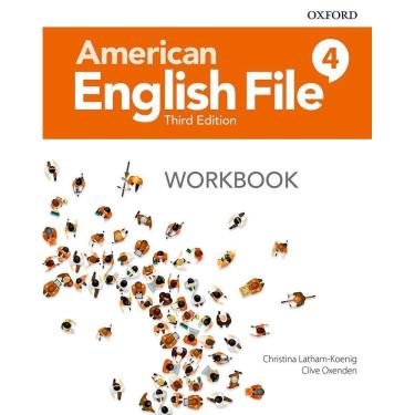 Imagem de American English File 4 - Workbook - Third Edition