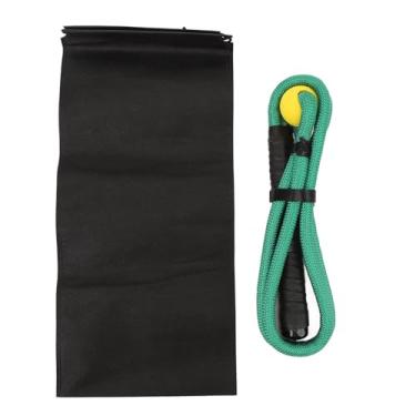 Imagem de Club Swing Training Aid Professional Nylon Rubber Confortável Grip Swing Rope para corrigir a postura e melhorar a precisão Golf Swing Distância para Golfistas Warm Up Exercícios (Verde)