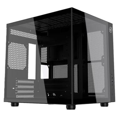 Imagem de Gabinete Gamer Kalkan Midgard Preto Micro-ATX Aquário KLK00039