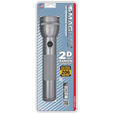 Imagem de Maglite Lanterna incandescente de 2 células D resistente, cinza