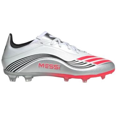 Imagem de adidas Unissex-Child Ftwwht/Lucred/Silvmt F50 Messi Elite FG J FTWR branco/vermelho lucido/prata, Multi, 18