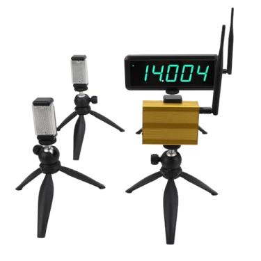 Imagem de LiebeWH Relógio de Contagem Regressiva Digital 5 Dígitos de 5 Dígitos de Bateria Operada por Sprints Treinamento Equipamento Sem Fio Timer Com tripé para Eventos de Execução Balanço de
