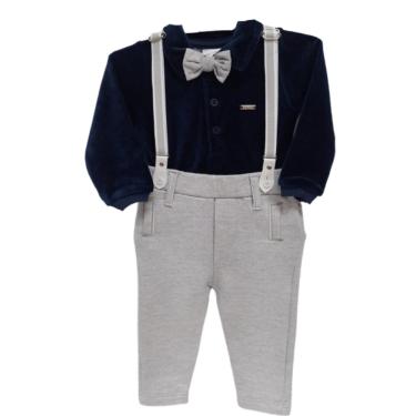 Imagem de Conjunto Body Plush Luxo Bebê Menino Inverno Paraiso 14642