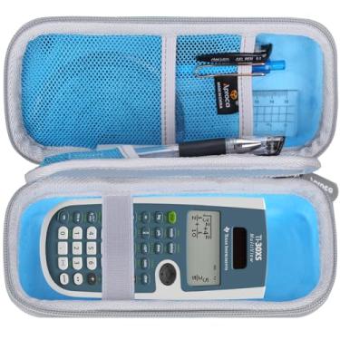 Imagem de Aproca Estojo de armazenamento rígido azul, para calculadora científica Texas Instruments TI-30XS MultiView e acessórios (apenas capa)