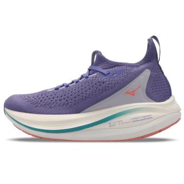 Imagem de Tênis de Corrida Mizuno Neo Vista 2 Feminino, Roxo, 36