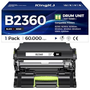 Imagem de B2360 KVK63 Bateria (não toner) 1 pacote de substituição para Dell B2360 KVK63 Image-Drum compatível com Dell B2360 B2360d B2360dn B3460dn B3465dn B3465dnf S2830 S2830ddn n Impressora a laser