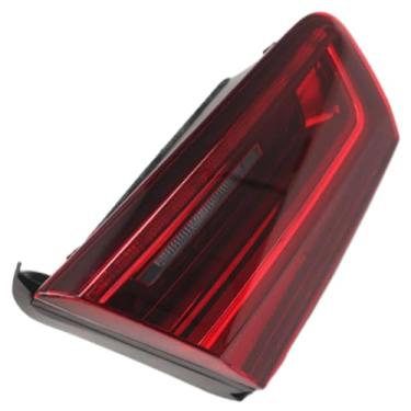 Imagem de Riloer Lanterna traseira de freio traseiro, pacote com 1 lâmpada de seta para para-choque traseiro interno do carro, compatível com Audi A6 C7 Sedan (facelift) 2015-2018 4G5945093E, 4G5945093D