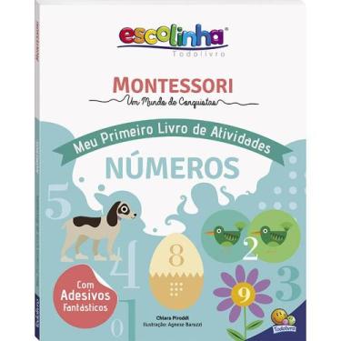 Imagem de Livro - Escolinha MONTESSORI Meu P livro Atividades: Números (Escolinh